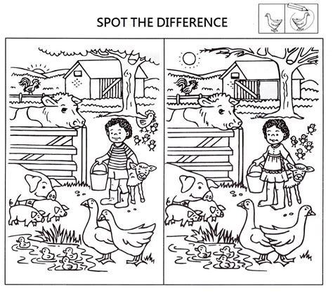 Spot The Difference Printable Free